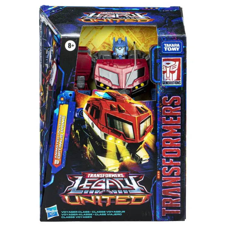 Transformers: Legacy Unite Voyager Animated Universe Optimus Prime