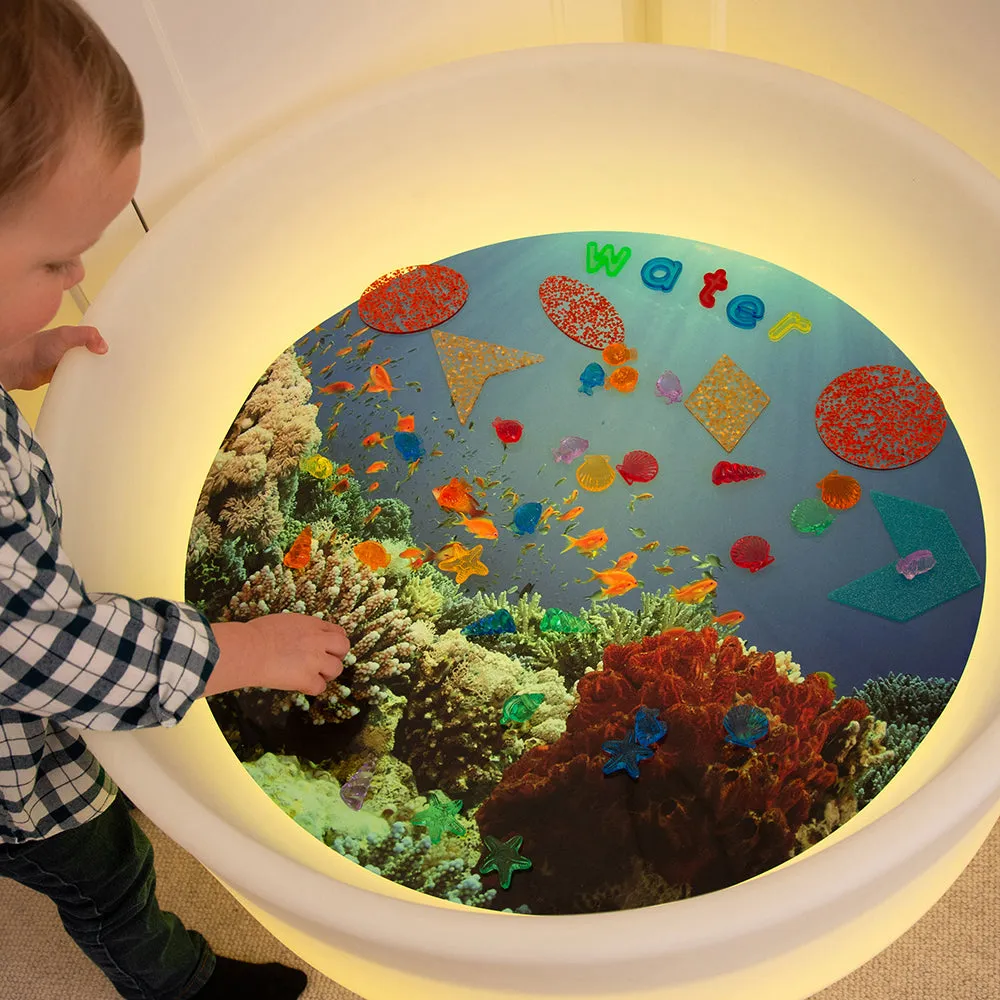 Under The Sea Sensory Play Mat for Light Tables