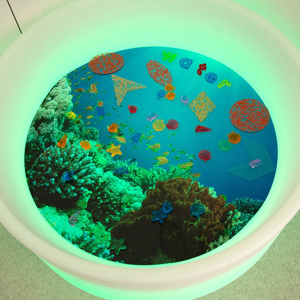 Under The Sea Sensory Play Mat for Light Tables