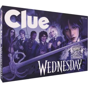 Wednesday Addams Clue Mystery Board Game